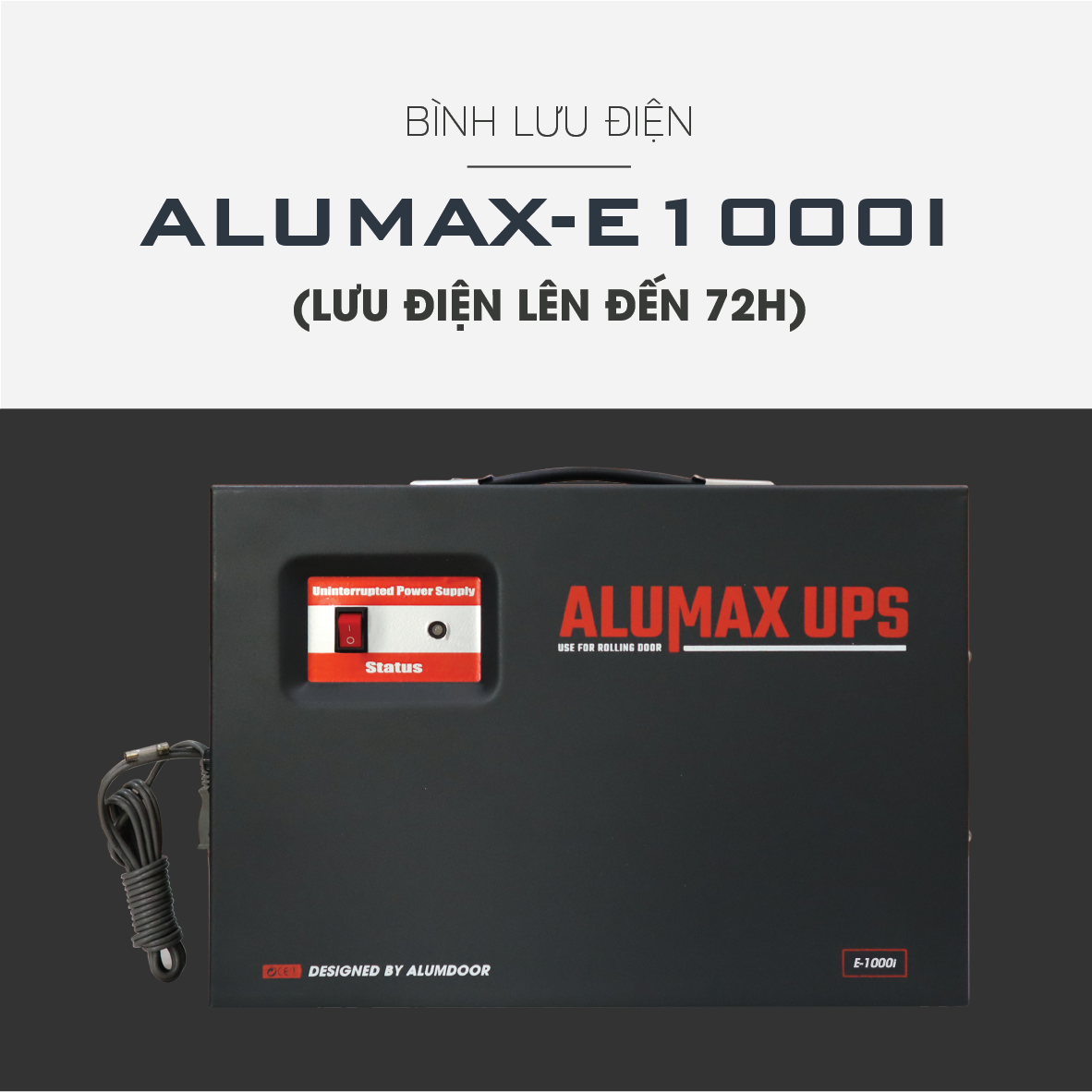 Bình tích điện Alumax E-1000i