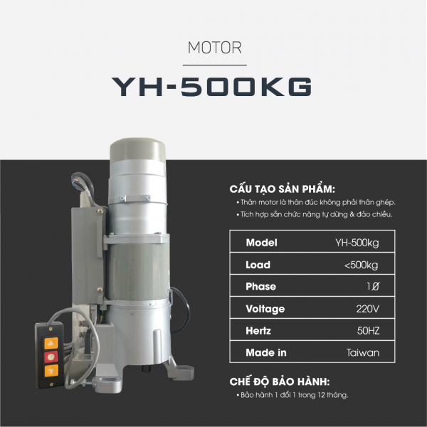 Motor YH 500kg