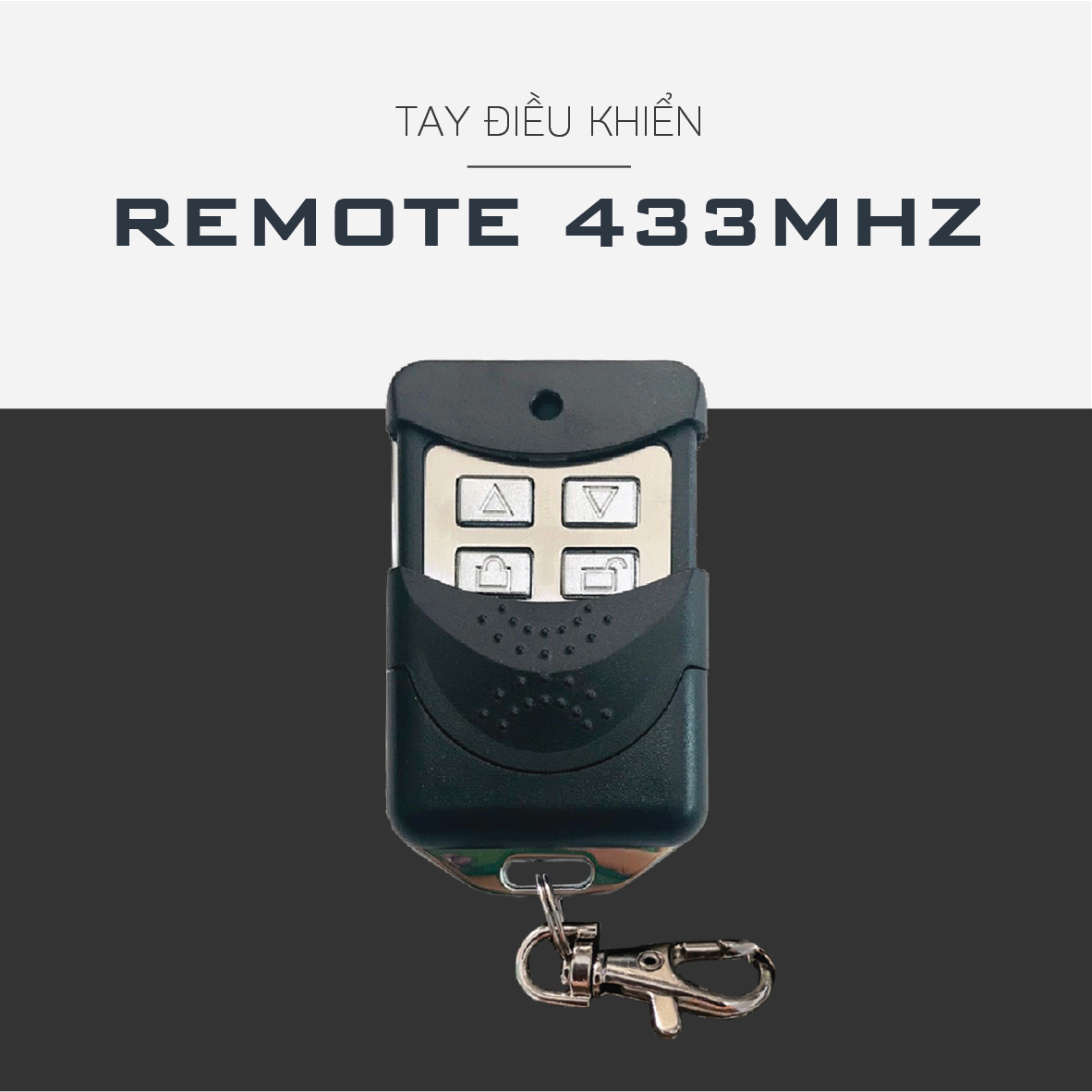 Remote mã gạt 433Mhz