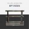 cửa cuốn lưới song ngang tròn inox 304