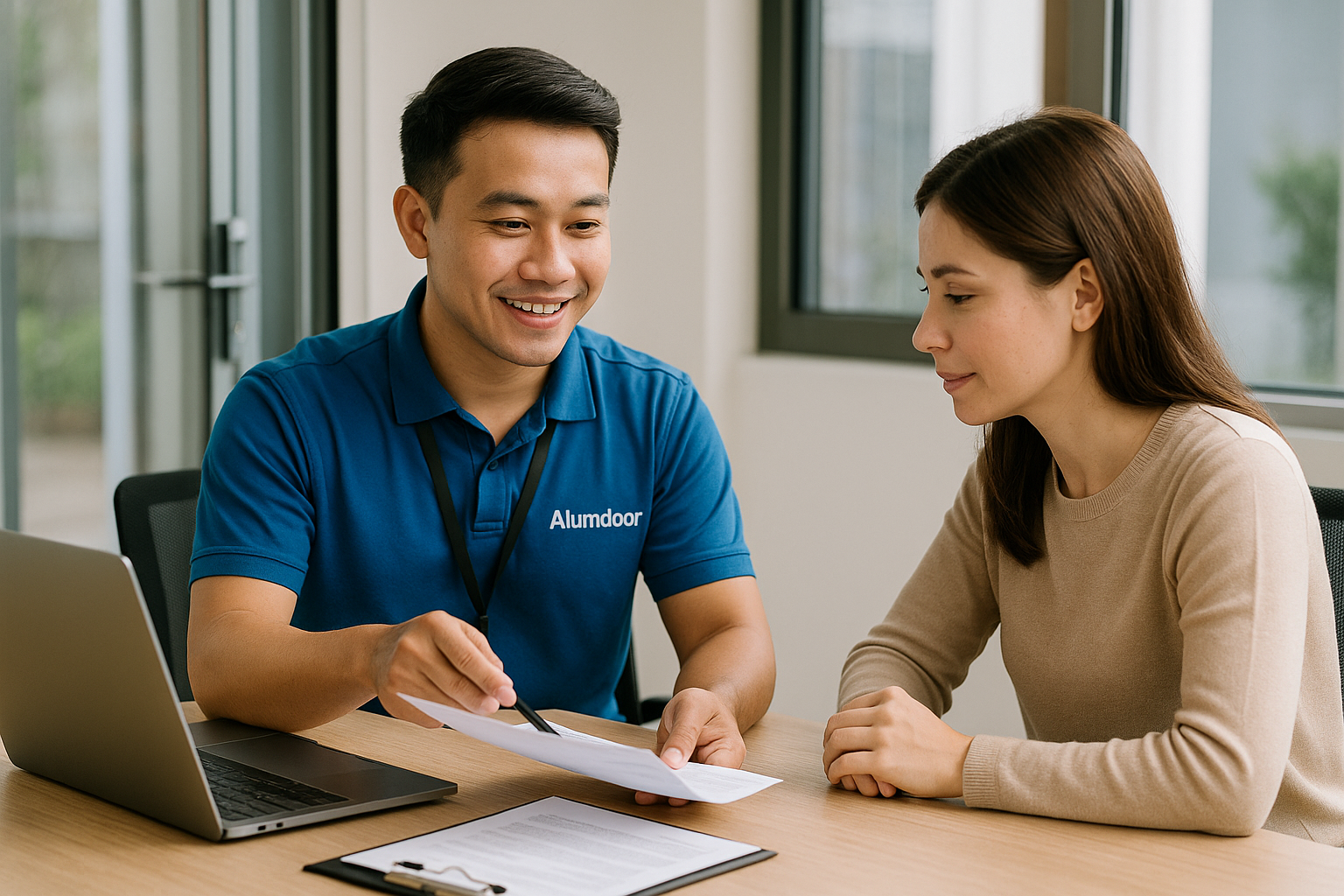 Cửa cuốn Alumdoor với công nghệ hiện đại.