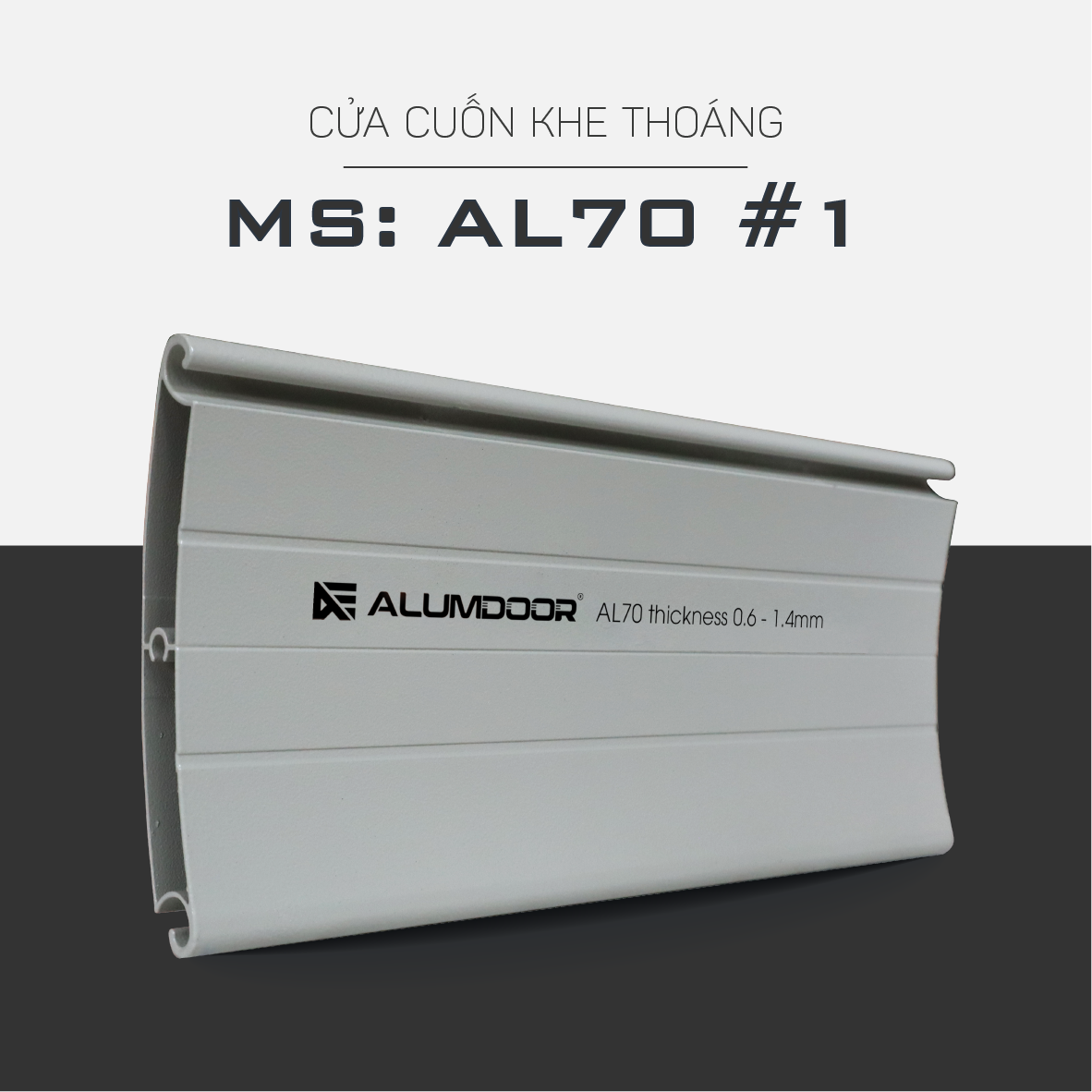 Alumdoor AL70 (2 Lớp)