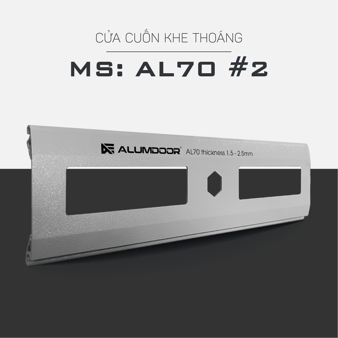 Alumdoor AL70 (1 Lớp)