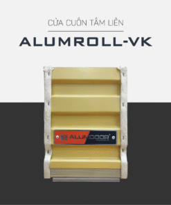Alumdoor Cửa Cuốn Tấm Liền Vàng Kem