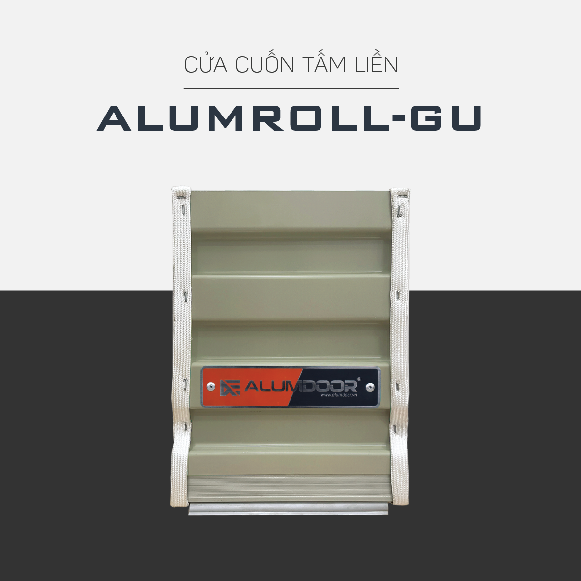 Alumdoor Cửa Cuốn Tấm Liền Ghi Úc