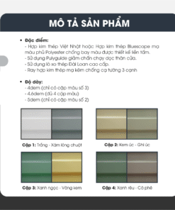 Alumdoor Mô Tả Cửa Cuốn Tấm Liền