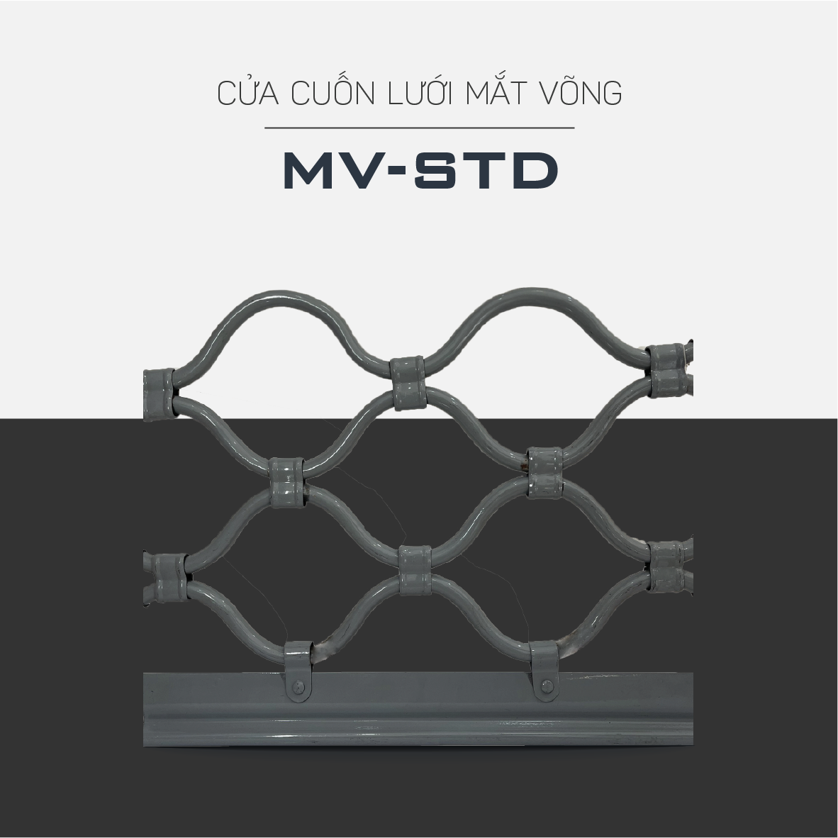 Alumdoor Cửa Cuốn Lưới Mắt Cáo Sơn Tĩnh Điện