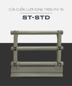 Alumdoor Cửa Cuốn Lưới Song Ngang Tròn Sơn Tĩnh Điện