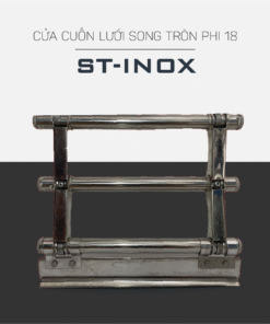Alumdoor Cửa Cuốn Lưới Song Ngang Tròn Inox 304
