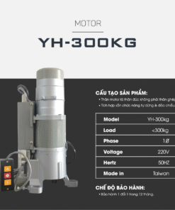 Alumdoor - Motor YH 300kg