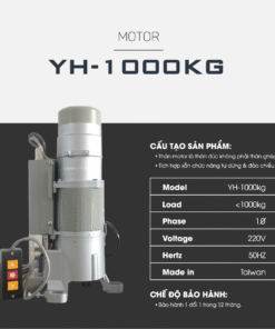 Alumdoor - Motor YH 1000kg