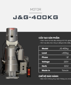 Alumdoor - Motor JG 400kg