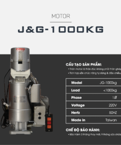 Alumdoor - Motor JG 1000kg
