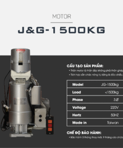 Alumdoor - Motor JG 1500kg