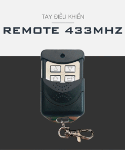 Alumdoor - Remote mã gạt 433Mhz
