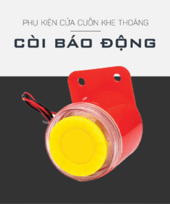 Alumdoor - Còi báo động hay còn gọi là hệ thống báo động chống trộm