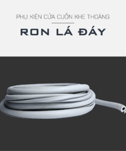 Alumdoor - Ron lá đáy cửa cuốn khe thoáng