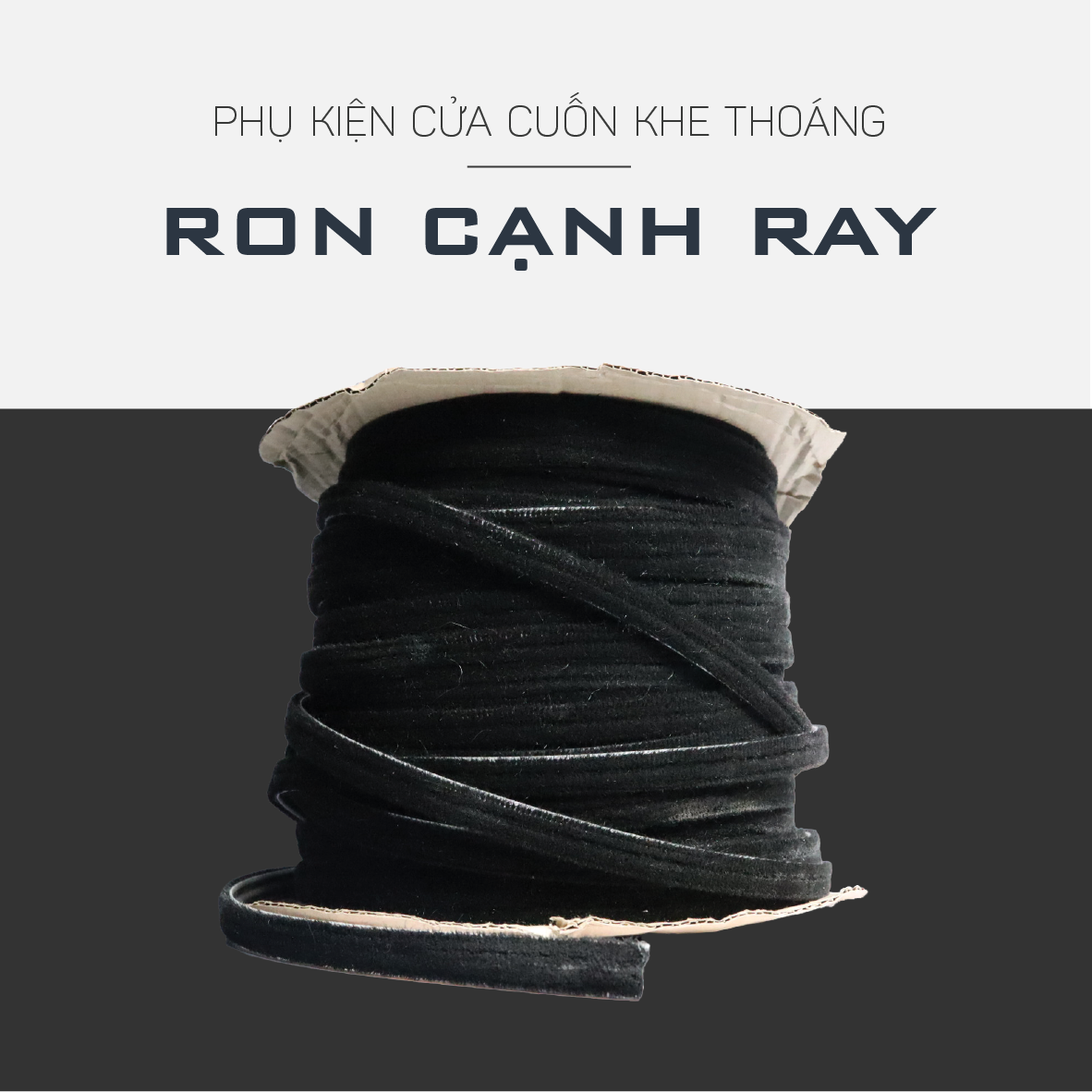 Alumdoor - Ron cạnh ray cửa cuốn Đức